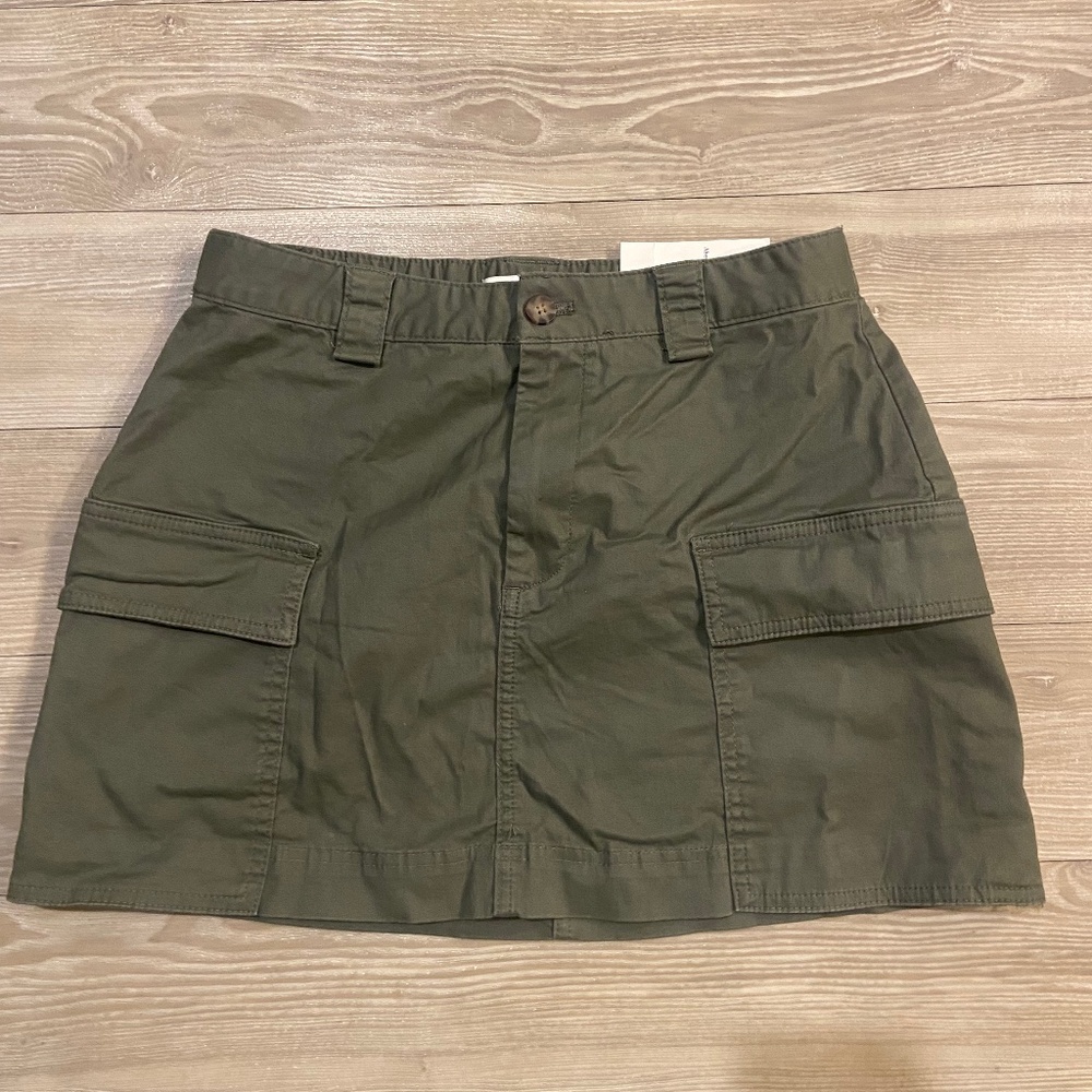 NWT Utility Skirt Green